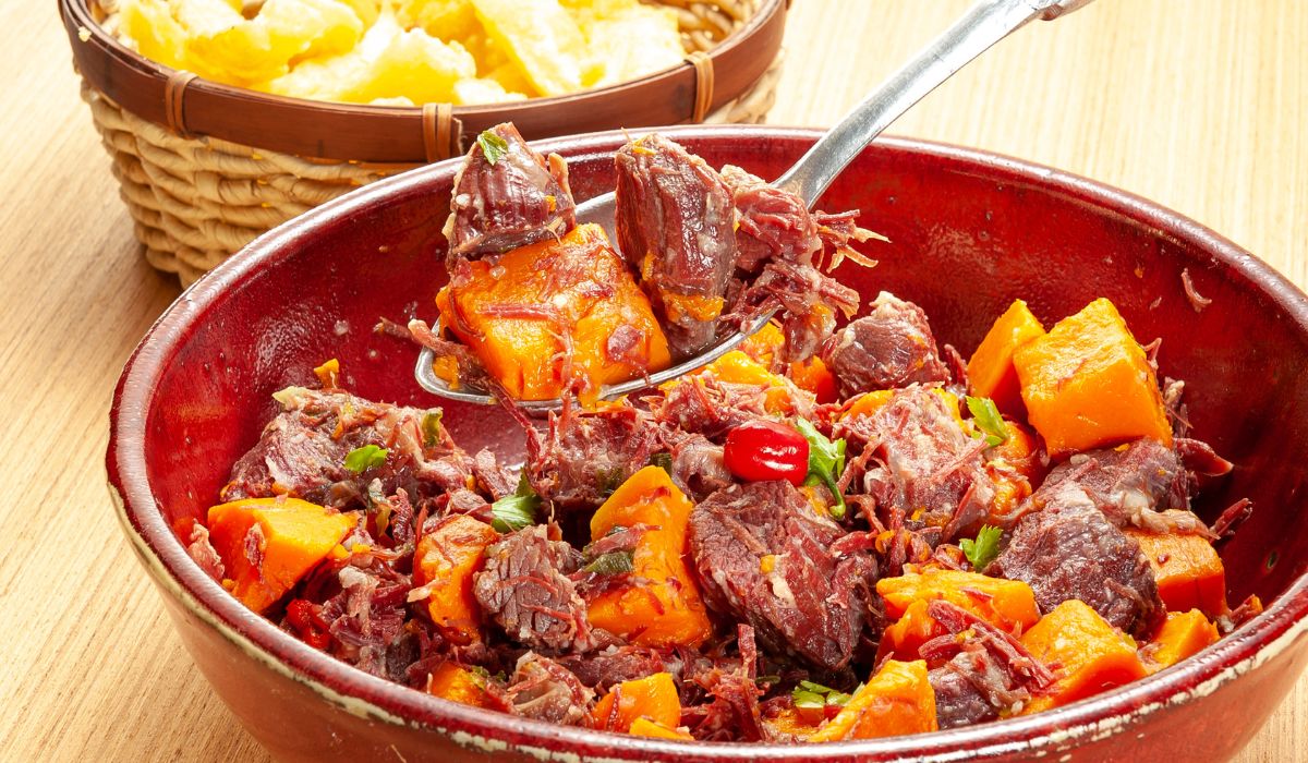 Carne Seca com Abóbora