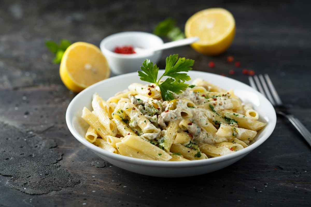 Penne com Molho de Ricota