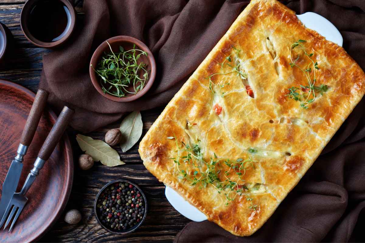 Torta de Frango no Liquidificador