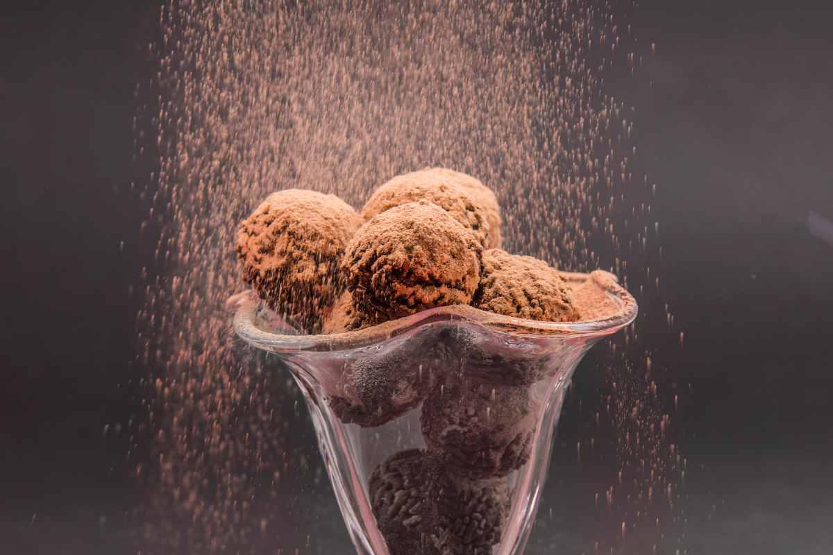 Bolinho Chuva de Brigadeiro