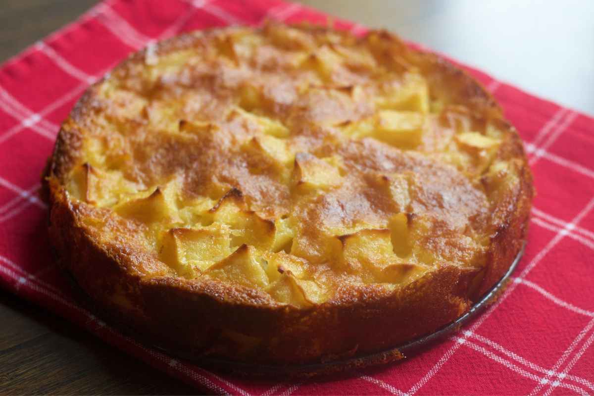 Bolo de Aveia com Banana e Maçã