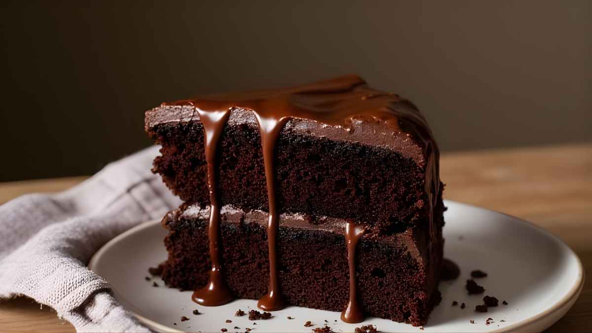 Bolo de Chocolate Simples e Fofinho