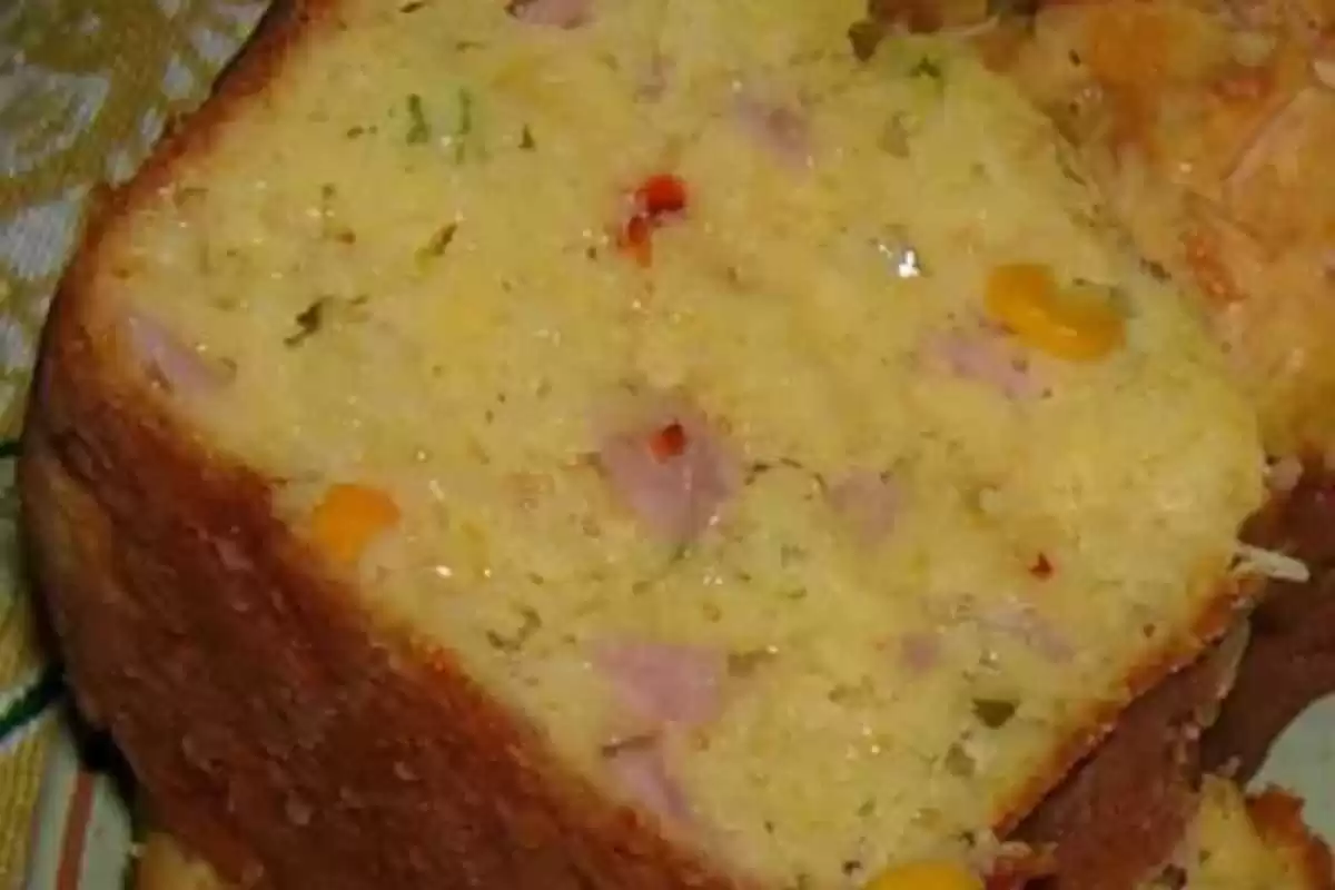 Bolo Salgado Só Misturar Tá Pronto