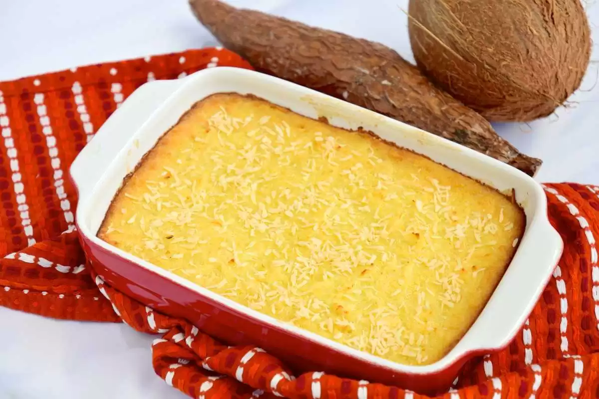 Bolo de Mandioca no Liquidificador uma delícia