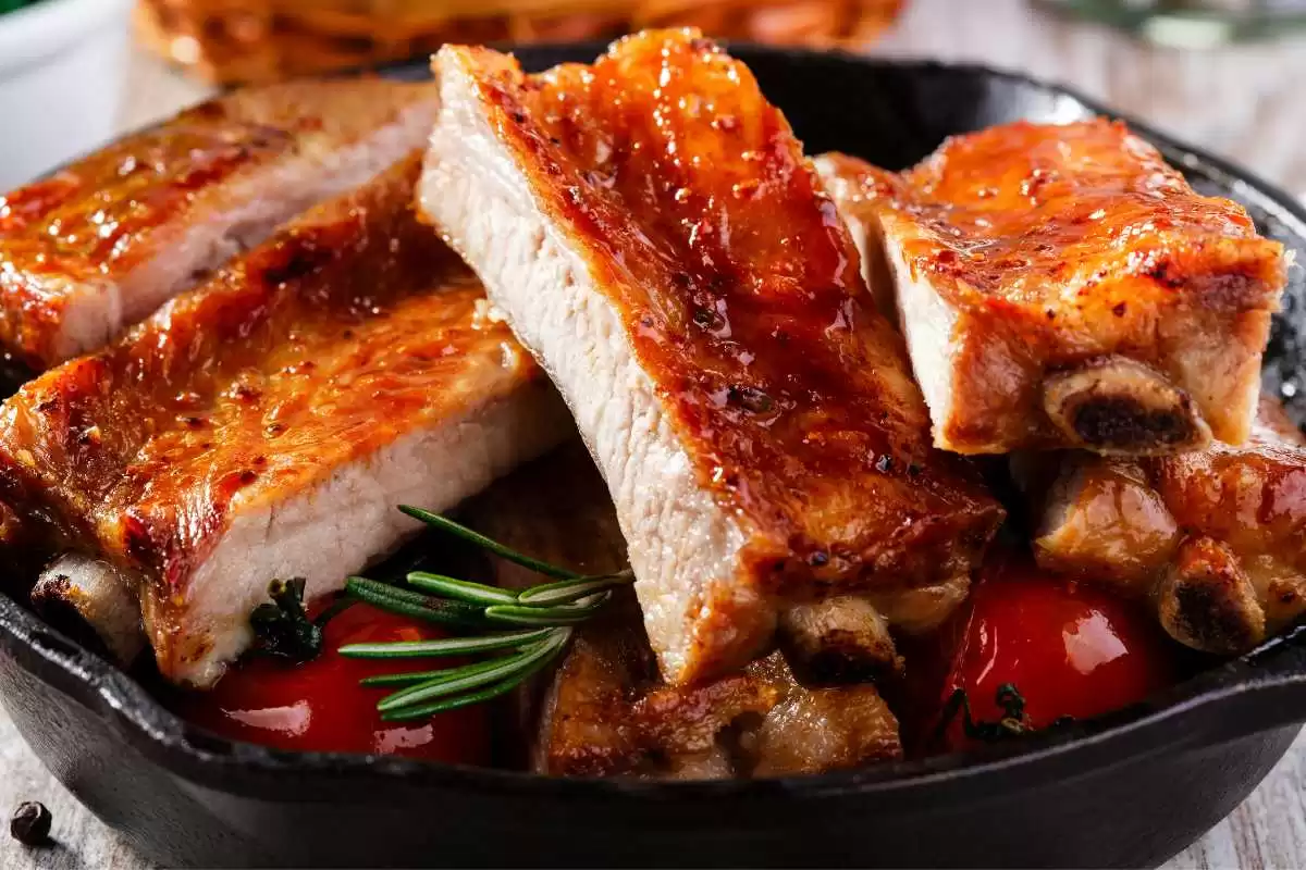 Costelinha de Porco no Forno
