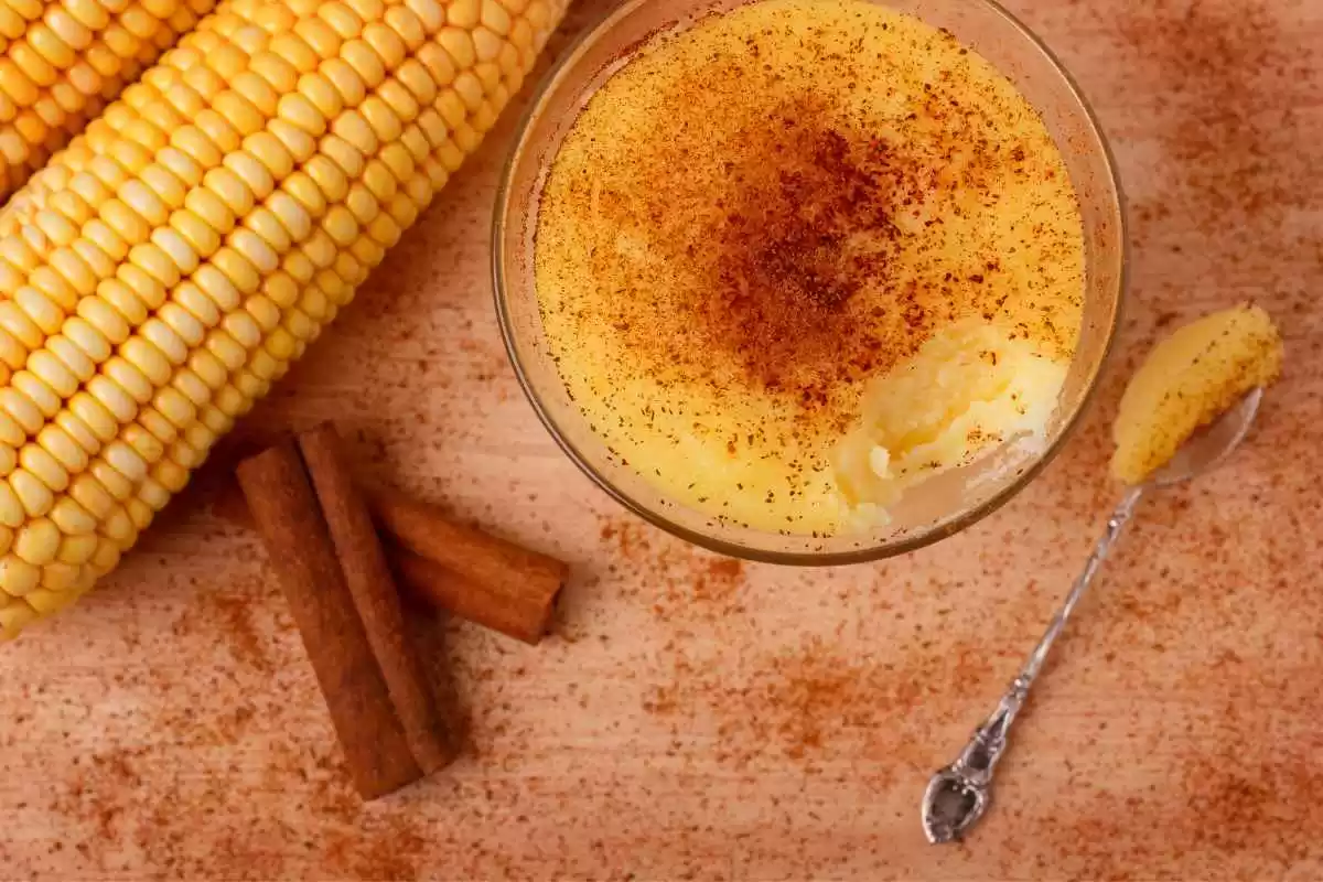 Curau de Milho Verde de Latinha