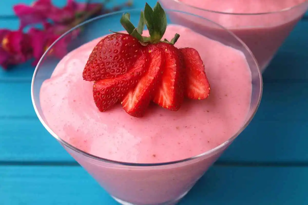 Mousse de Morango