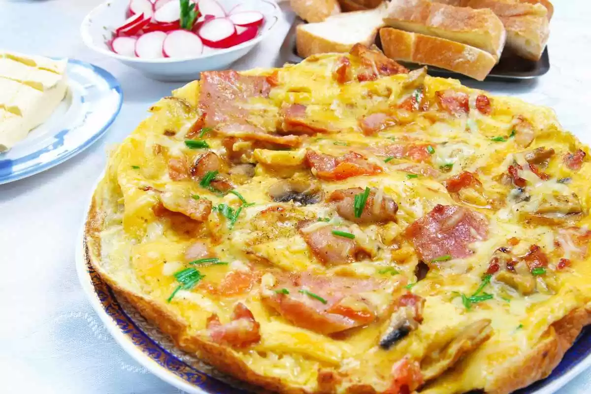 Omelete de Forno Super Saboroso