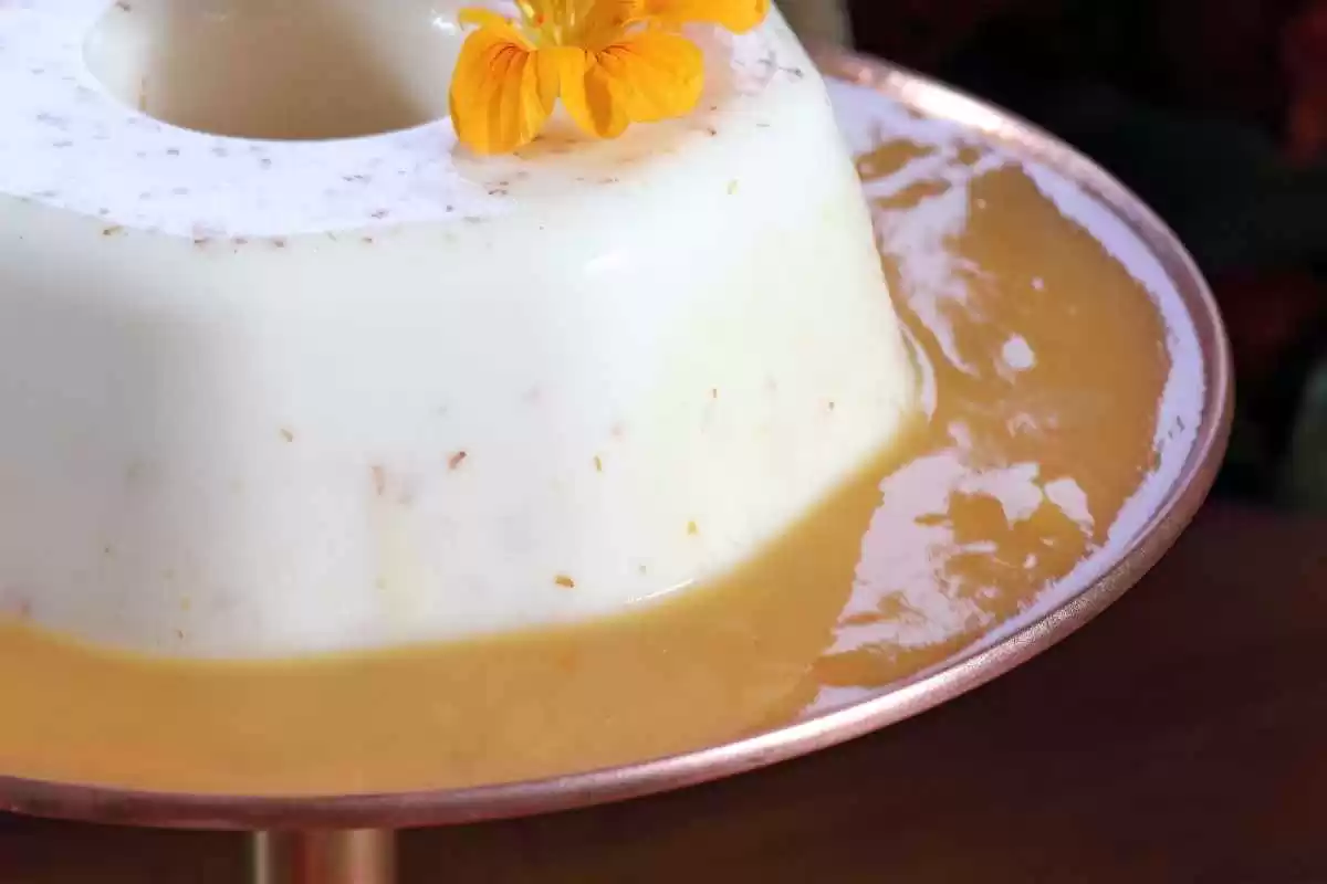 Pudim Gelado de Coco