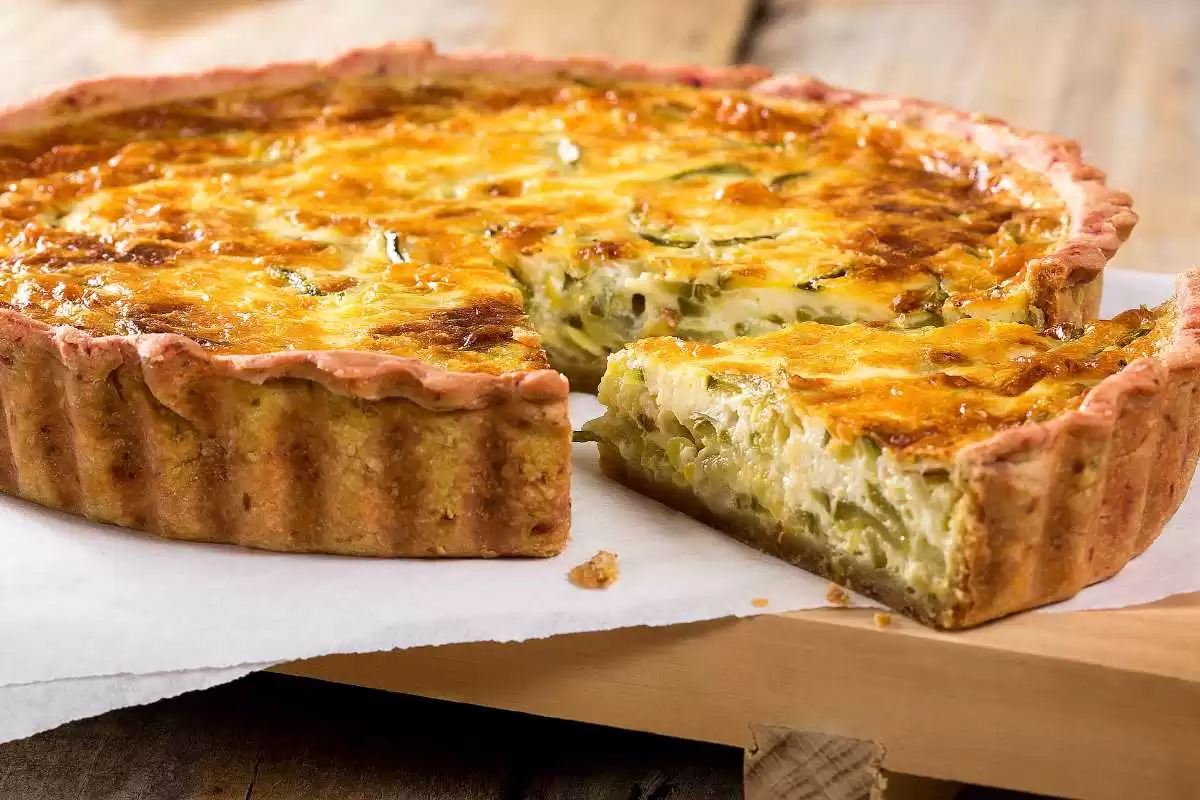 Quiche de Alho-Poró