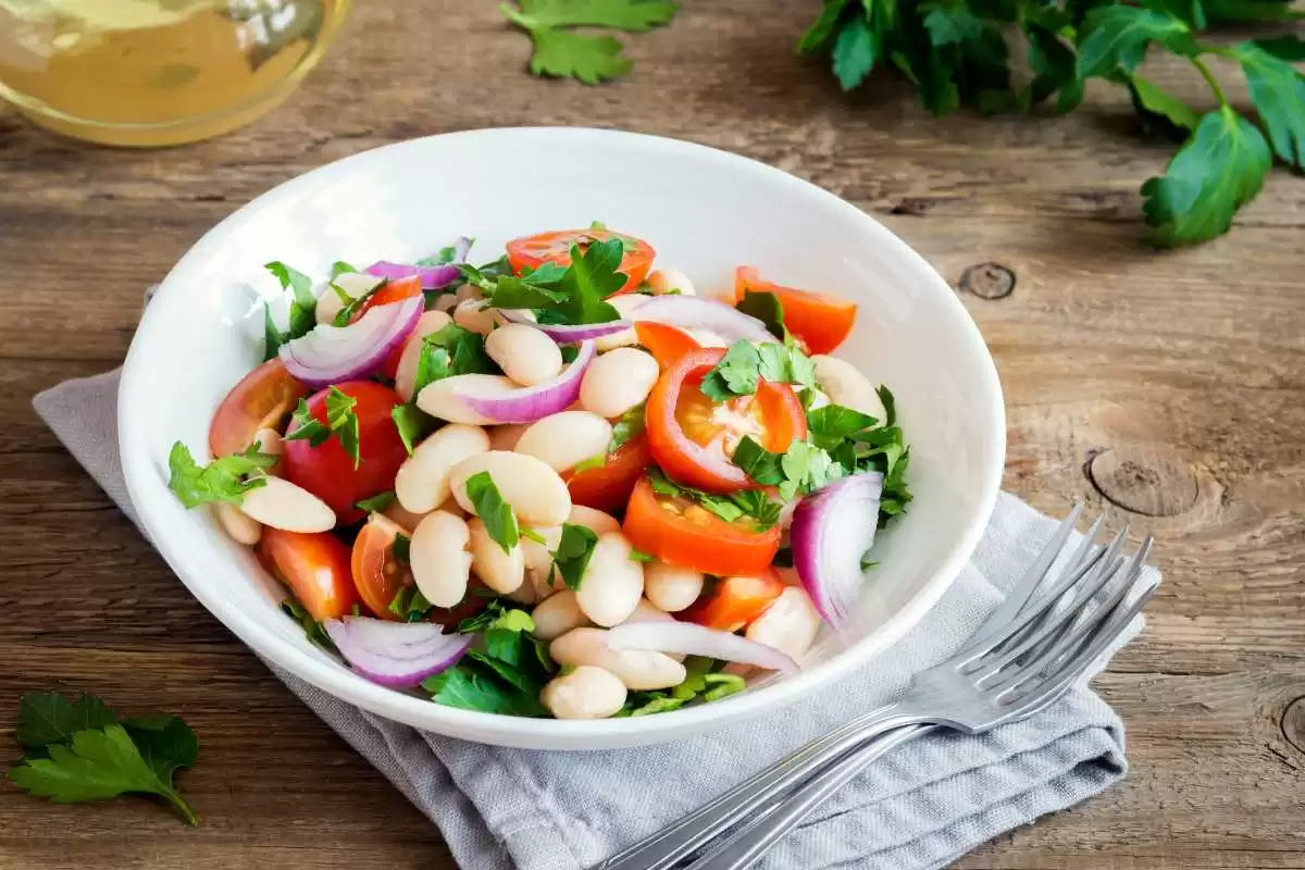 Salada de Feijão-Fradinho