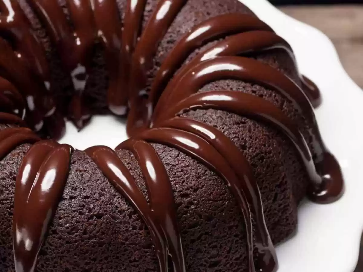 Bolo de Chocolate de Café sem Açúcar