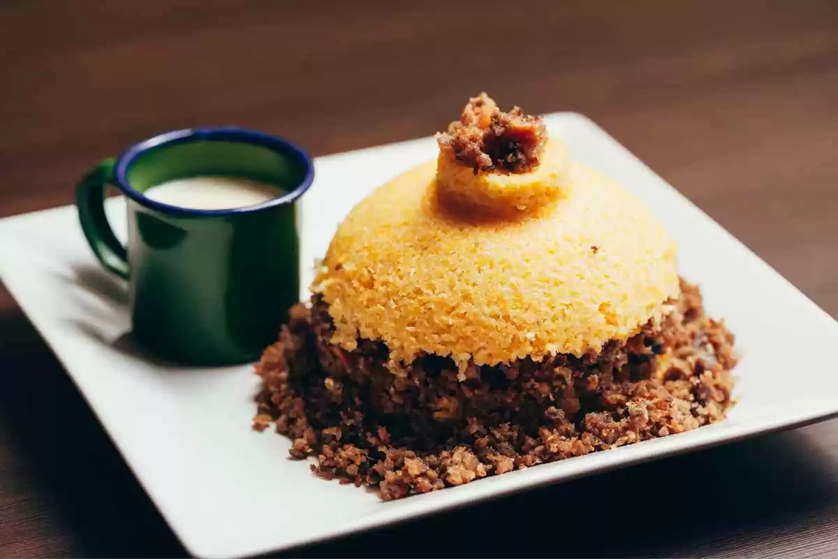 Cuscuz Junino no Pote