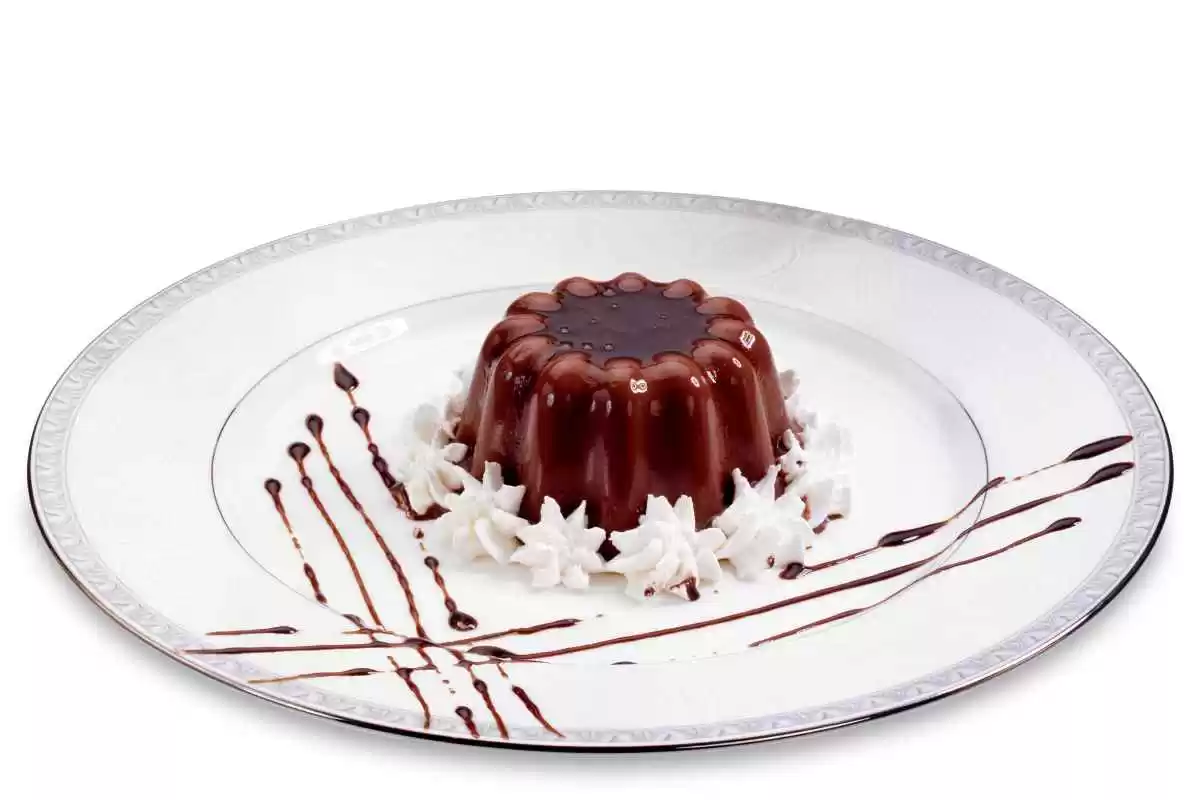 Flan de Chocolate (Sem forno e sem fogão)