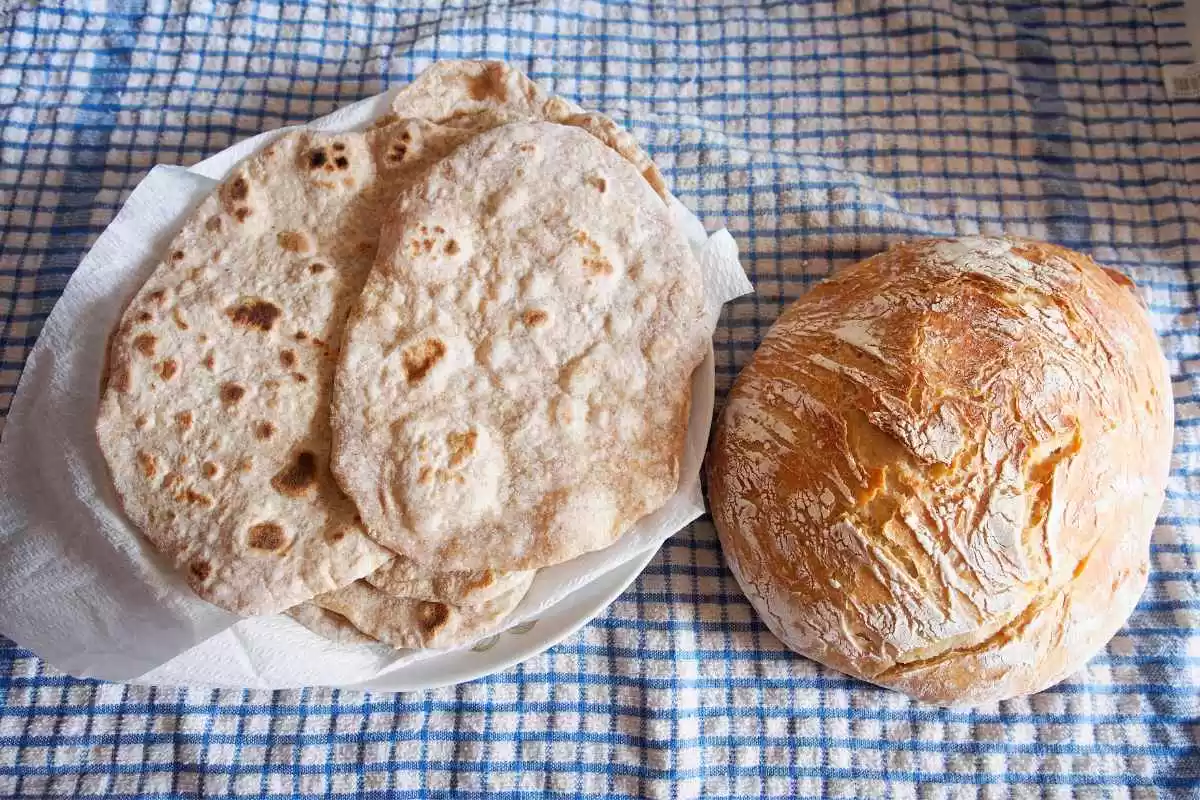 Pão Ázimo (Pão sem fermento)