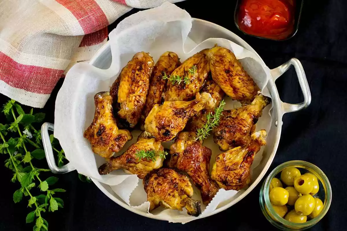 Coxinha de Frango Assada com Toque de Mel