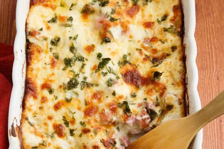 Creme de Mandioquinha com Bacon e Calabresa