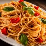 Macarrão com Tomatinhos
