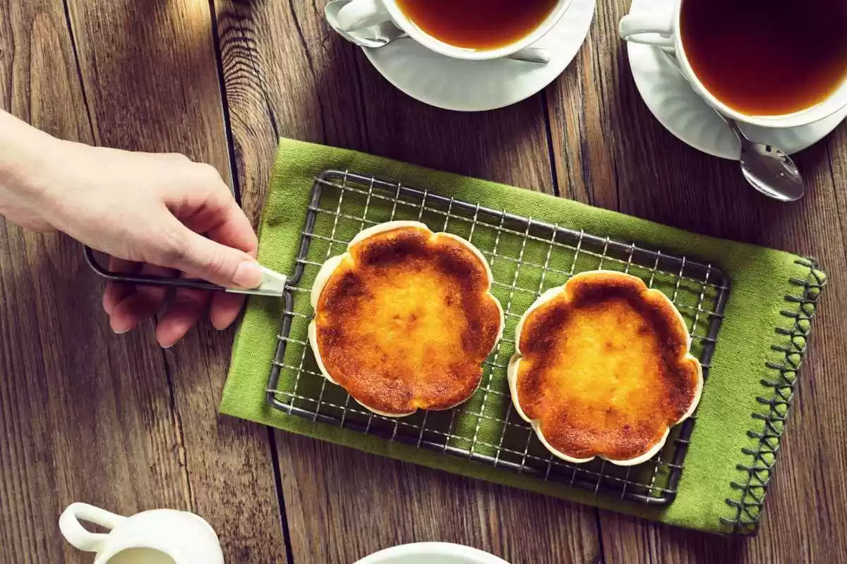Queijadinha Cremosa com Iogurte