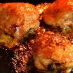Sobrecoxas Assadas com Maionese