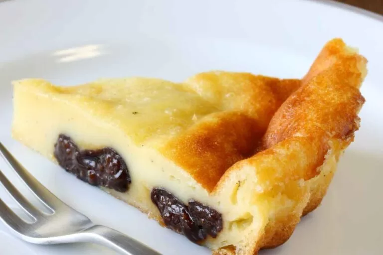 Pudim de Pão com Ameixa