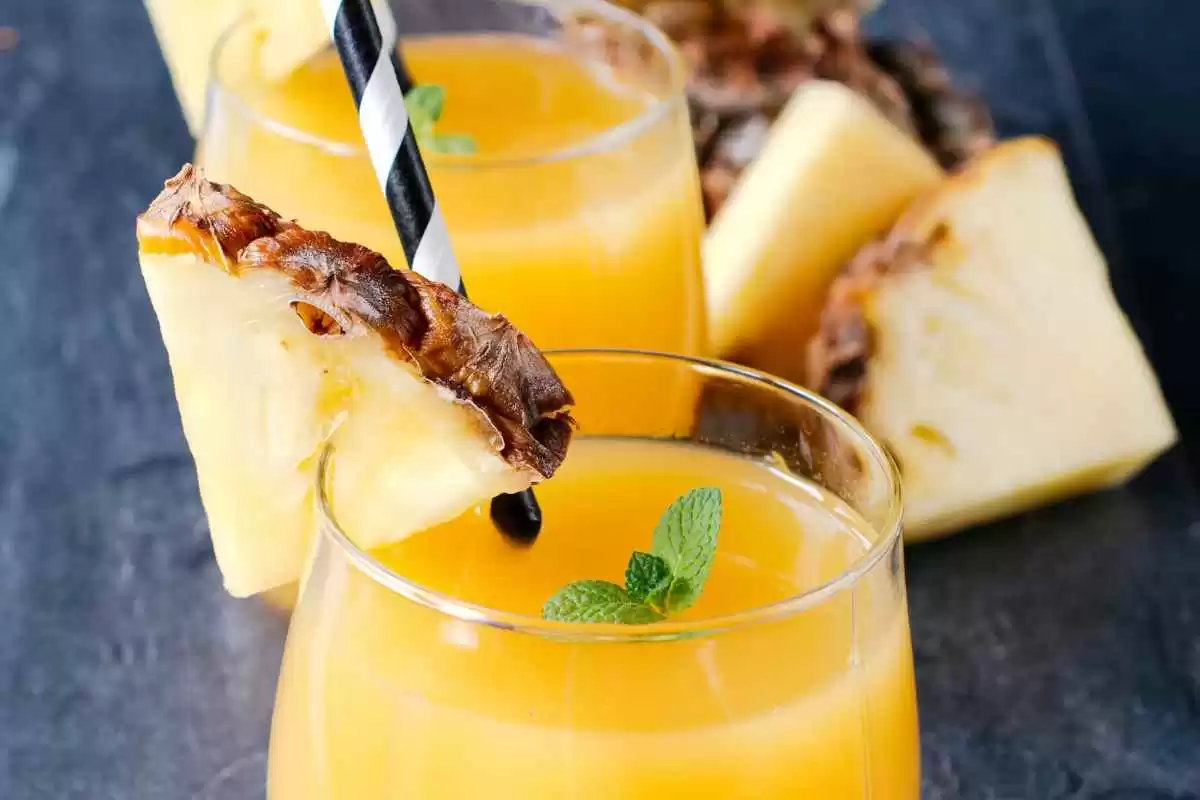 Delícia Refrescante de Abacaxi