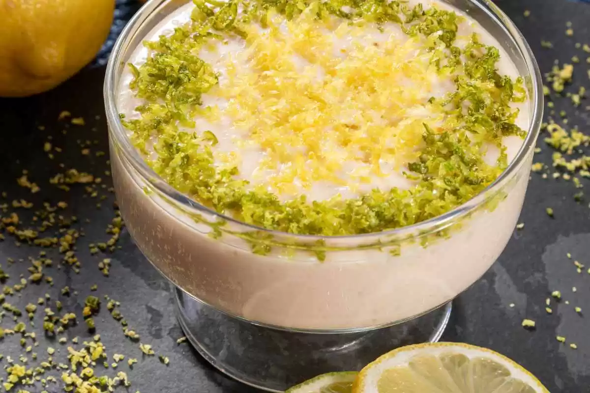Pudim Gelado de Limão