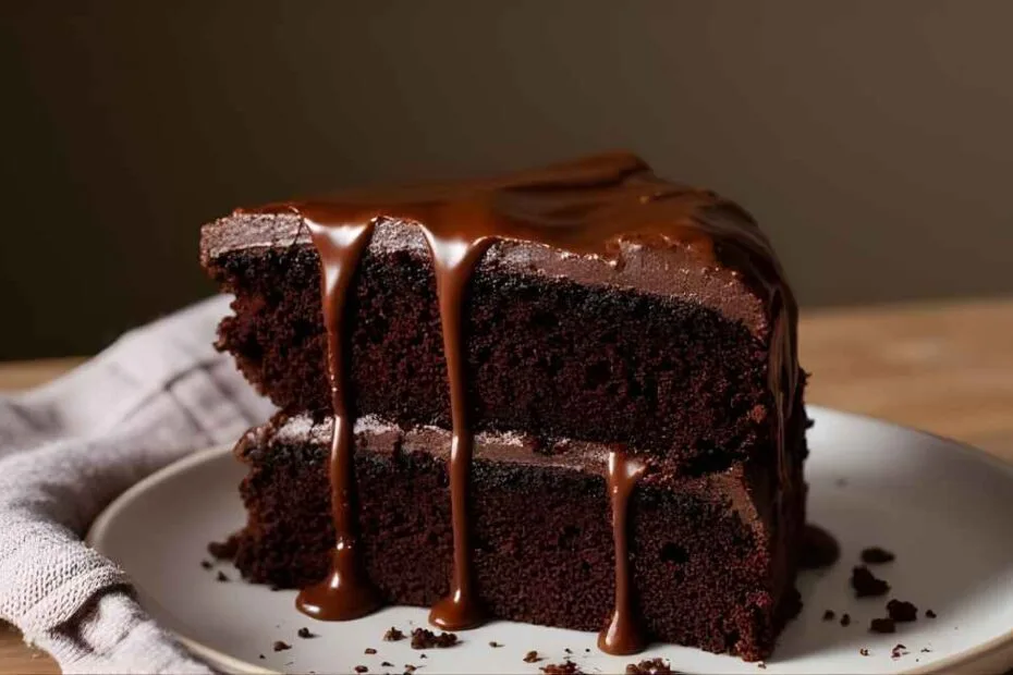 Bolo de Chocolate Simples e Fofinho