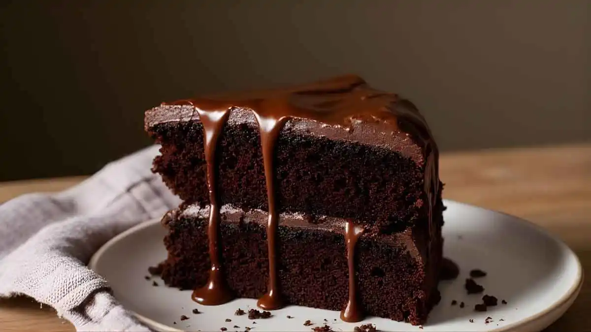 Bolo de Chocolate Simples e Fofinho